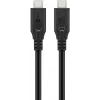 Cable USB Goobay 74728 USB 3.2 Gen 1 2 m USB-C negro