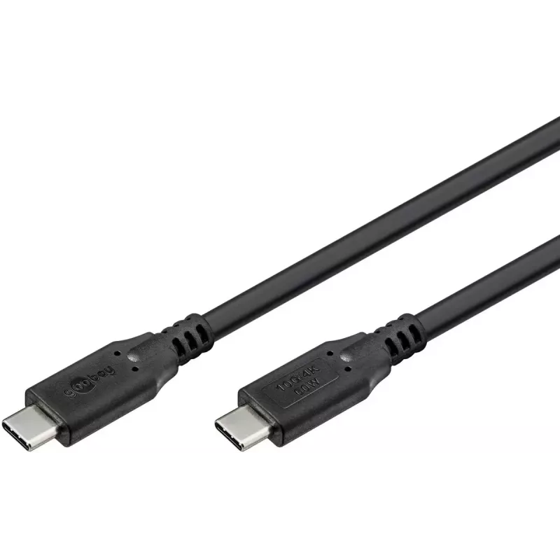 Cable USB Goobay 74207 USB 3.2 Gen 1 2 m USB-C negro