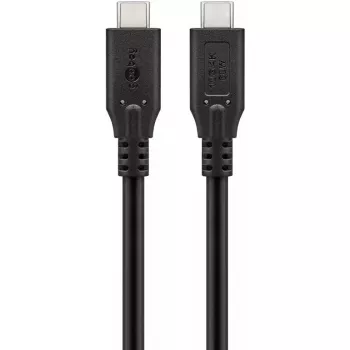 Cable USB Goobay 74207 USB 3.2 Gen 1 2 m USB-C negro