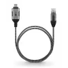 Goobay Cable Ethernet USB-C 3.1 a RJ45 Slim, 1,5 m, negro (74402)