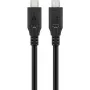Cable USB Goobay 74184 USB4 Gen 2x2 1,5 m USB-C negro