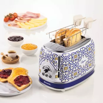 Tostadora Ariete 0155/0C 2 rebanadas 815 W azul multicolor