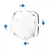 LogiLink SC0018 detector de humo, batería de 10 años, EN14604, cuadrado