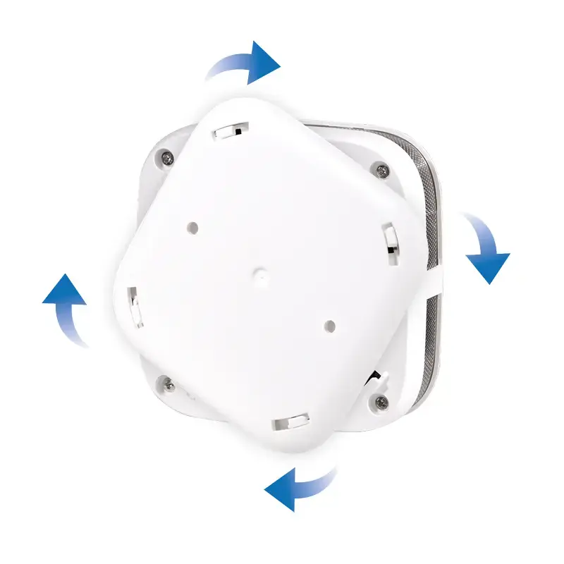 LogiLink SC0018 detector de humo, batería de 10 años, EN14604, cuadrado