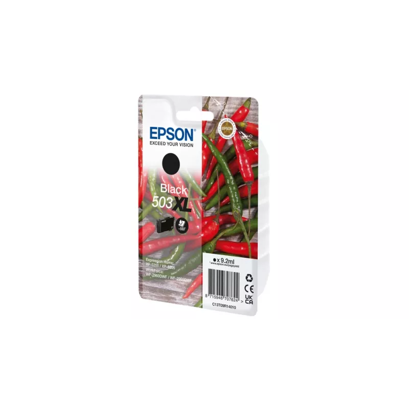 Epson 503XL cartucho de tinta 1 ud. original alto (XL) rendimiento negro