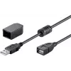 Cable USB Goobay 93284 USB 2.0 2 m USB A Negro