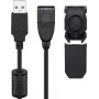 Cable USB Goobay 93284 USB 2.0 2 m USB A Negro