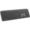 Logitech K950 Signature Teclado fino de oficina RF Wireless Bluetooth QWERTY Danés Finés Nórdico Sueco Grafito