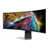 Samsung G95SC Monitor de ordenador 124,5 cm (49 inch) 5120 x 1440 Dual QHD OLED Plata