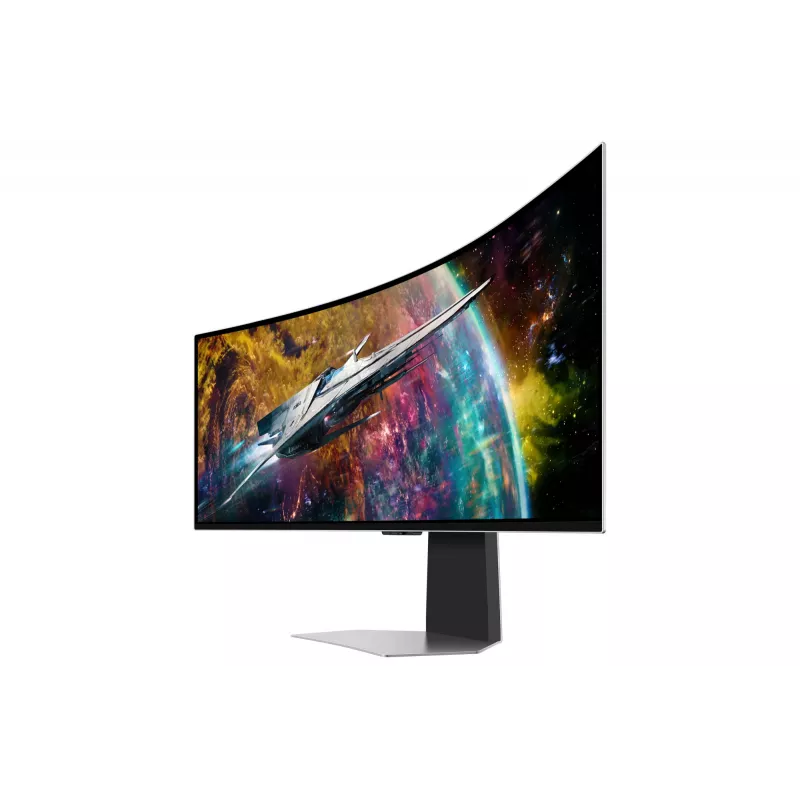 Samsung G95SC Monitor de ordenador 124,5 cm (49 inch) 5120 x 1440 Dual QHD OLED Plata