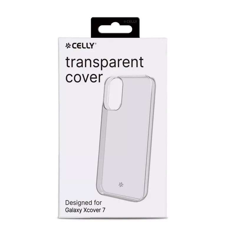 Funda Celly Galaxy Xcover 7 Transparente Monochromatic