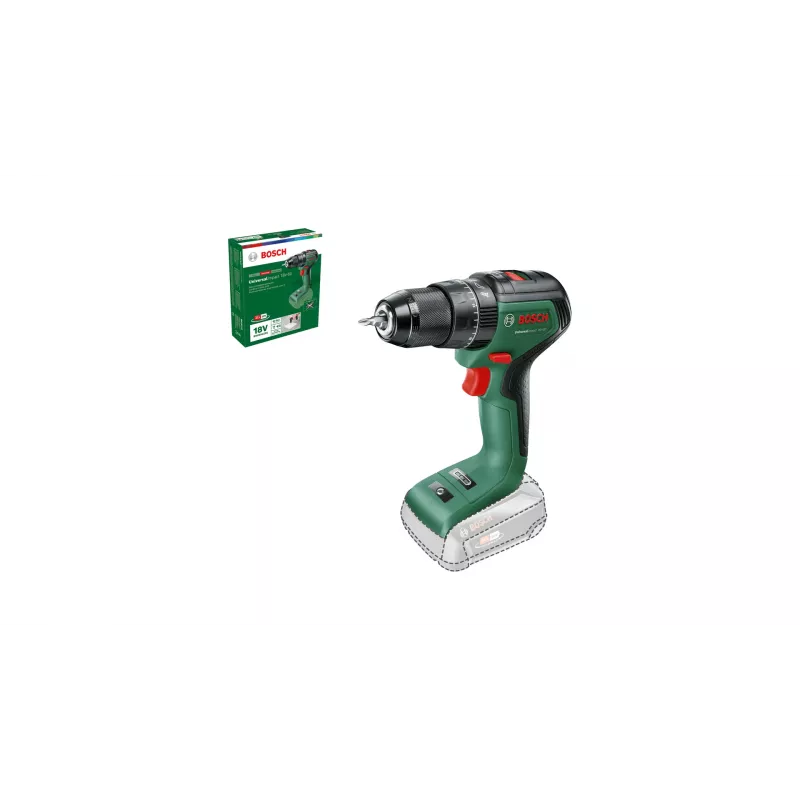 Bosch Universal Impact 18V-60 1900 U/min Portabrocas de cambio rápido 1,3 kg Negro, Verde