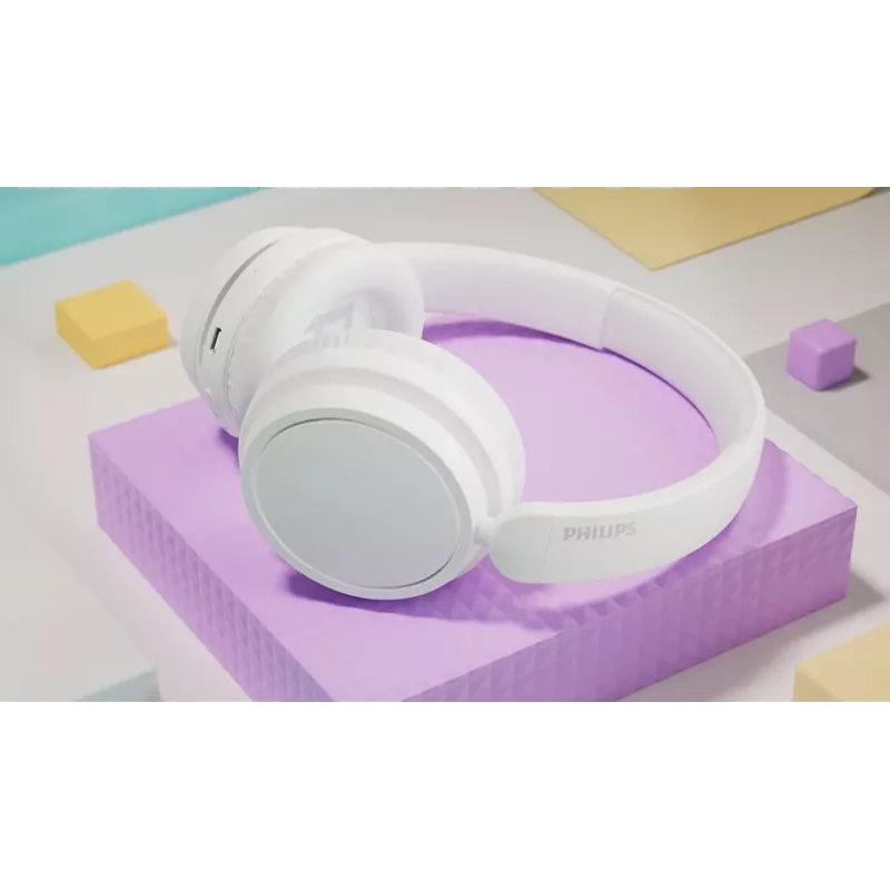 Philips 5000 series TAH5209WT/00 Auriculares/Headset Inalámbrico Diadema Llamadas/Música Bluetooth Blanco