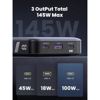 Batería portátil 25000 mAh Ugreen 90597A