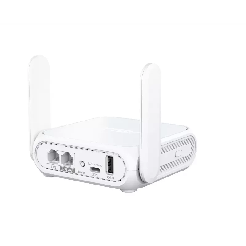 Router inalámbrico ASUS RT-BE58 Go 2,5 Gigabit Ethernet doble banda (2,4 GHz / 5 GHz) blanco