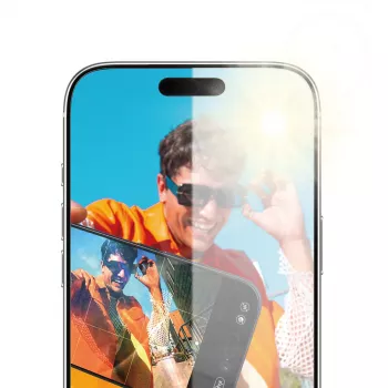 Lámina protectora de pantalla PanzerGlass Anti-Reflective Armor iPhone 17 Pro Max resistente a arañazos y golpes