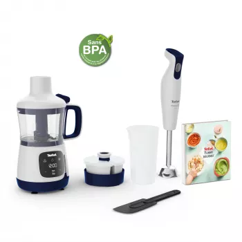 Batidora de cocina Tefal Yummy Gourmet HB55W4 0.8 L 600 W blanca