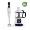 Batidora de cocina Tefal Yummy Gourmet HB55W4 0.8 L 600 W blanca