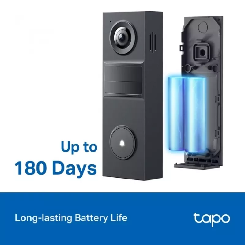 Videoportero TP-Link Tapo D205 3 MP negro