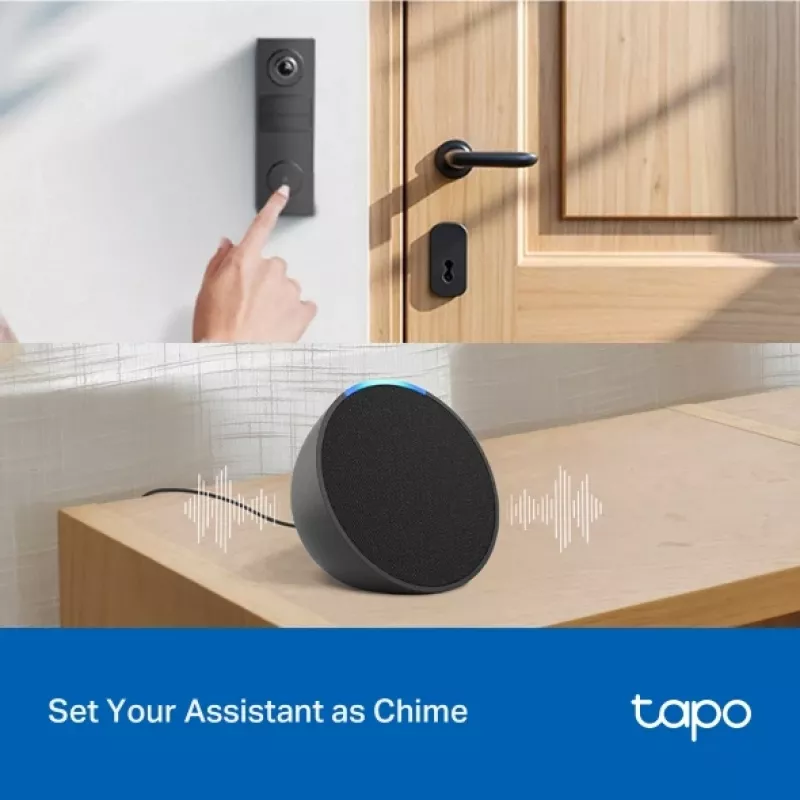 Videoportero TP-Link Tapo D205 3 MP negro