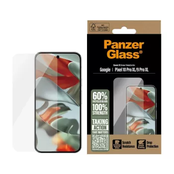 Protector de pantalla y trasera PanzerGlass para Google Pixel 10 Pro XL / 9 Pro XL, transparente, 1 ud. (PG92324)