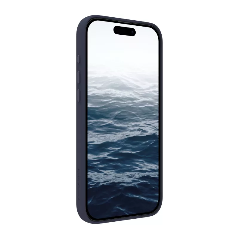 Funda trasera dbramante1928 Roskilde Kick ICON compatible con MagSafe Deep Water para Apple iPhone 17 Pro Max