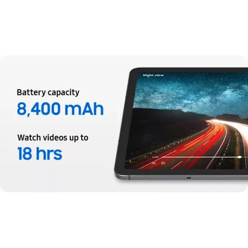 Tablet Samsung Galaxy Tab S11 5G 11 inch 12GB RAM 256GB, pantalla 2560x1600, IP68, cámara trasera 13MP, cámara frontal 12MP