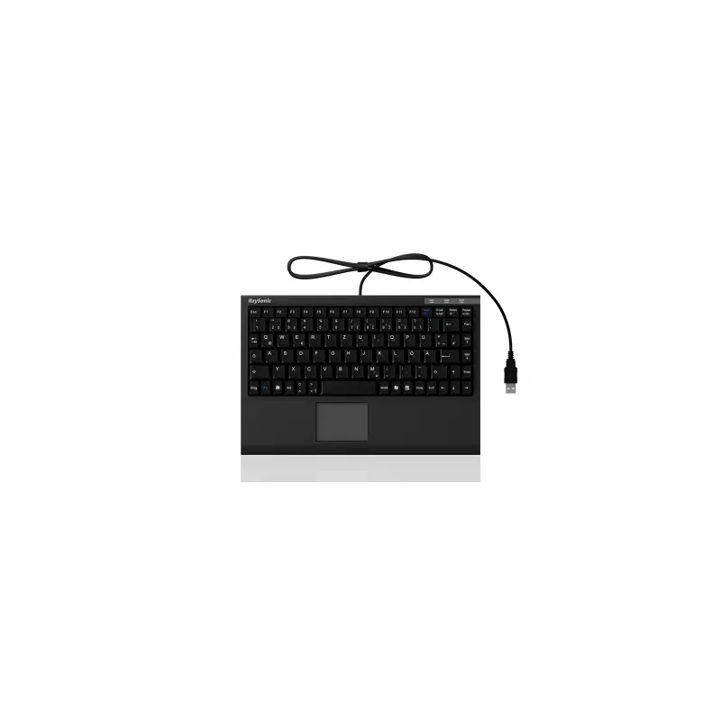 KeySonic ACK-540U+ (UK) teclado oficina USB QWERTY UK inglés negro