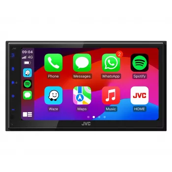 Autorradio JVC KW-M695DBW Negro Wi-Fi 200 W Bluetooth