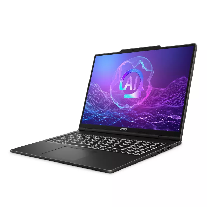 MSI VenturePro A16 AI+ A3HWEG-003 portátil, AMD Ryzen AI 7 350, 16 pulgadas 2K OLED (2048x1280, 120 Hz), 16 GB RAM, 1 TB SSD, NVIDIA GeForce RTX 5050 8 GB, Windows 11 Home