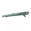 ASUS KW100 /GN/GE/81 Teclado Home Bluetooth QWERTZ Alemán Verde, Verde claro