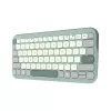 ASUS KW100 /GN/GE/81 Teclado Home Bluetooth QWERTZ Alemán Verde, Verde claro