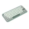 ASUS KW100 /GN/GE/81 Teclado Home Bluetooth QWERTZ Alemán Verde, Verde claro