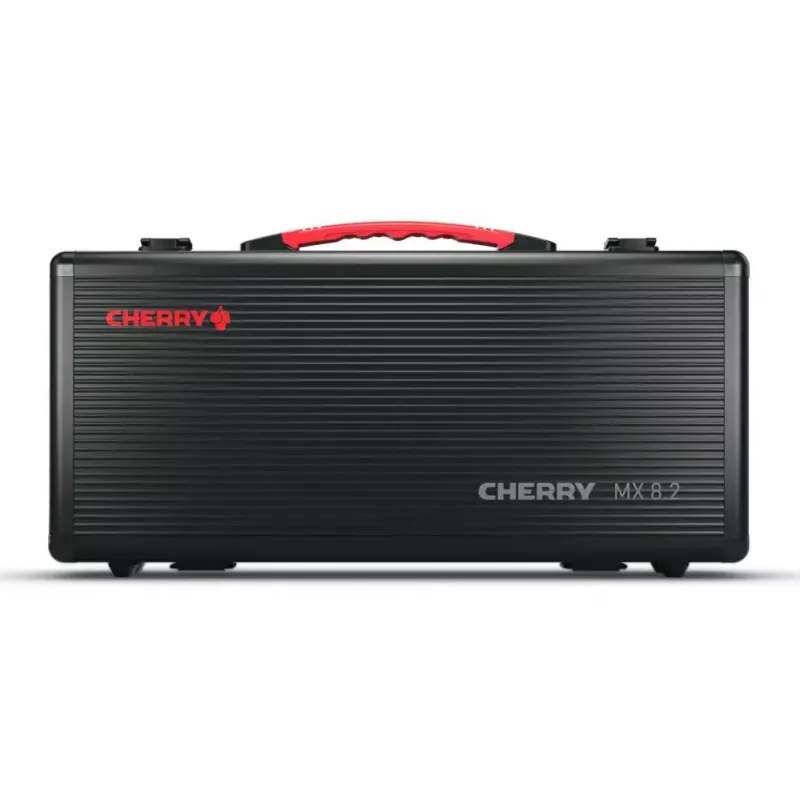 Teclado mecánico gaming CHERRY XTRFY Cherry MX 8.2 TKL Wireless — Tenkeyless, QWERTZ, USB + RF + Bluetooth, RGB, negro