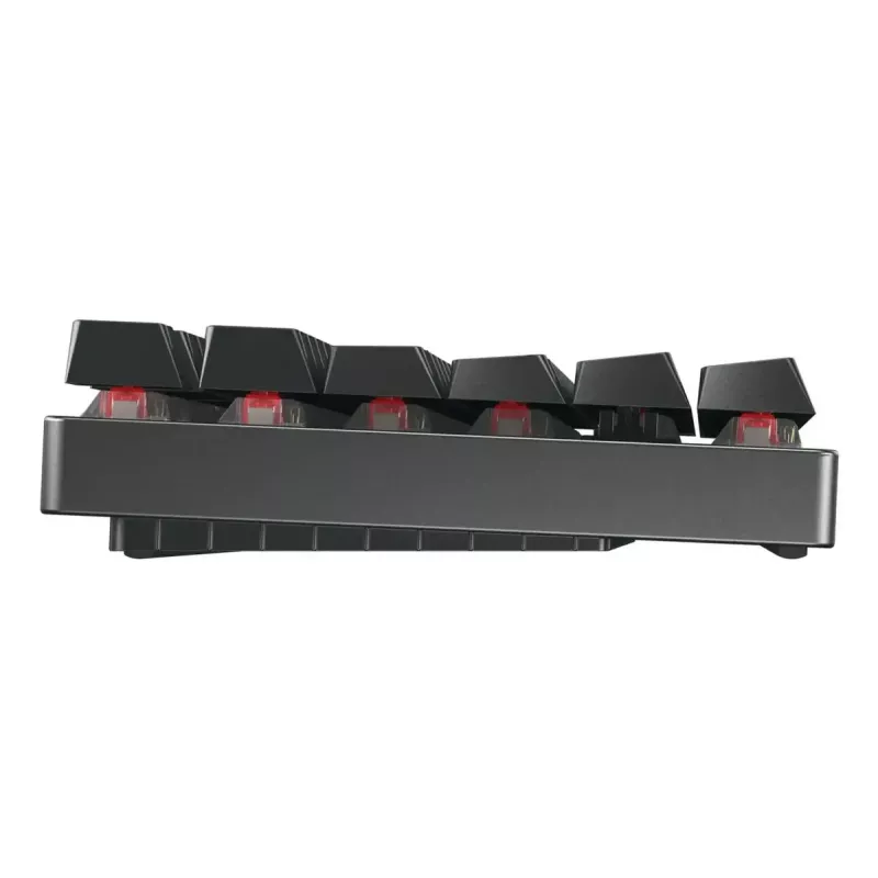 Teclado mecánico gaming CHERRY XTRFY Cherry MX 8.2 TKL Wireless — Tenkeyless, QWERTZ, USB + RF + Bluetooth, RGB, negro