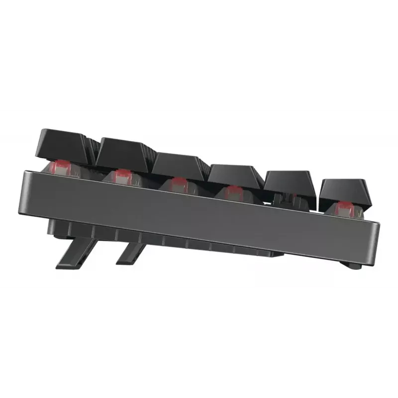 Teclado mecánico gaming CHERRY XTRFY Cherry MX 8.2 TKL Wireless — Tenkeyless, QWERTZ, USB + RF + Bluetooth, RGB, negro