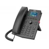 Teléfono IP Fanvil X303-2 negro 4 líneas LCD con auricular por cable