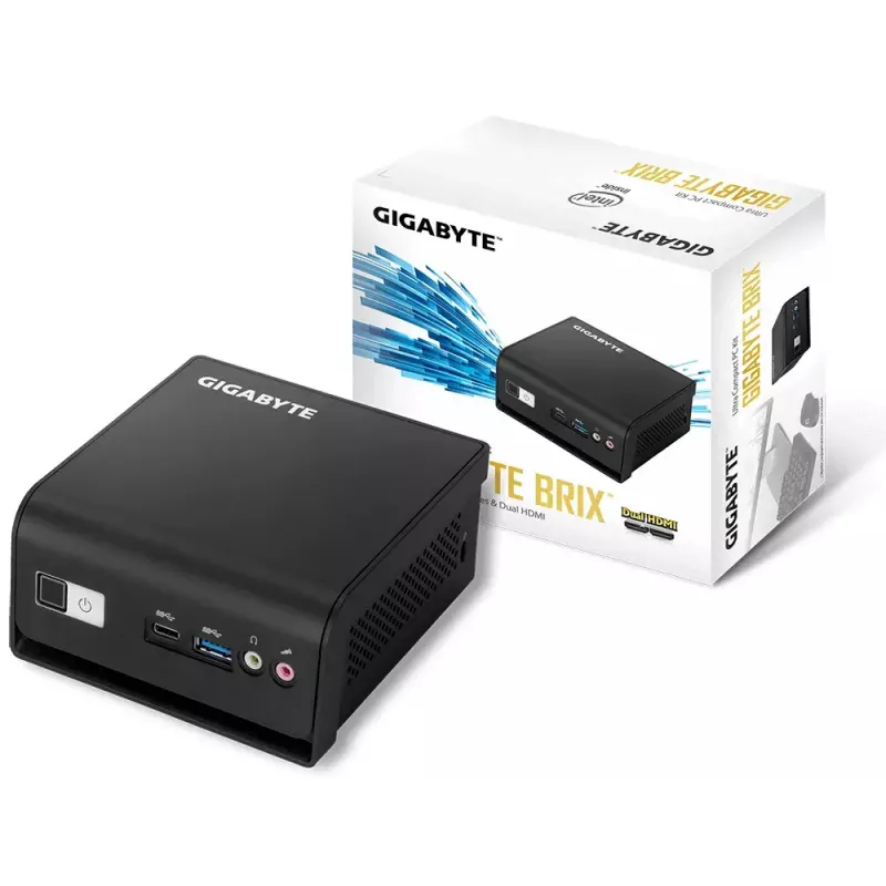 Gigabyte BRIX GB-BLPD-5005R Intel Pentium J5005 mini PC barebone