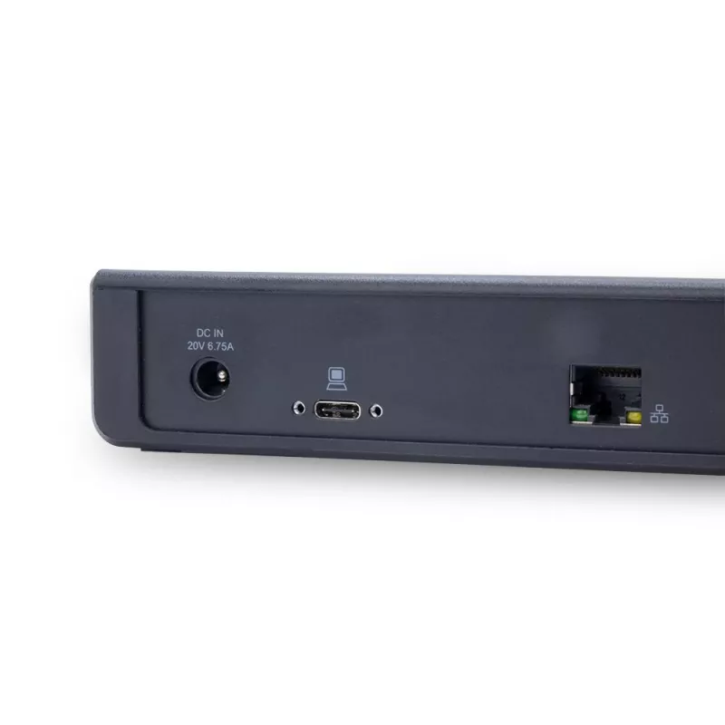 TERRA 1480374 Base de acoplamiento/replicador de puertos para portátil con cable USB 3.2 Gen 1 (3.1 Gen 1) Type-C Negro