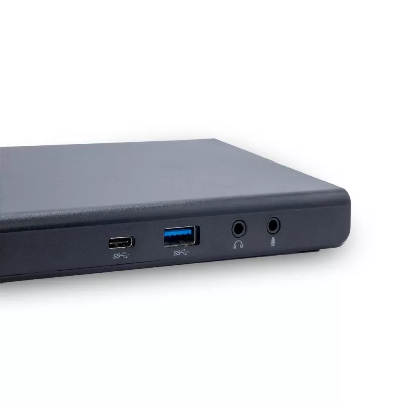 TERRA 1480374 Base de acoplamiento/replicador de puertos para portátil con cable USB 3.2 Gen 1 (3.1 Gen 1) Type-C Negro