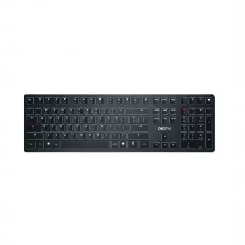 Teclado CHERRY KW X ULP universal USB + RF Wireless + Bluetooth QWERTY US International Negro