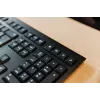 Teclado CHERRY KW 3000 universal RF Wireless QWERTY US International Negro