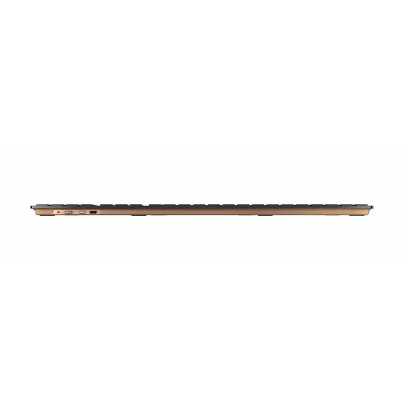 Cherry DW 9100 Slim Set de teclado y ratón inalámbricos, distribución italiana, negro/bronce