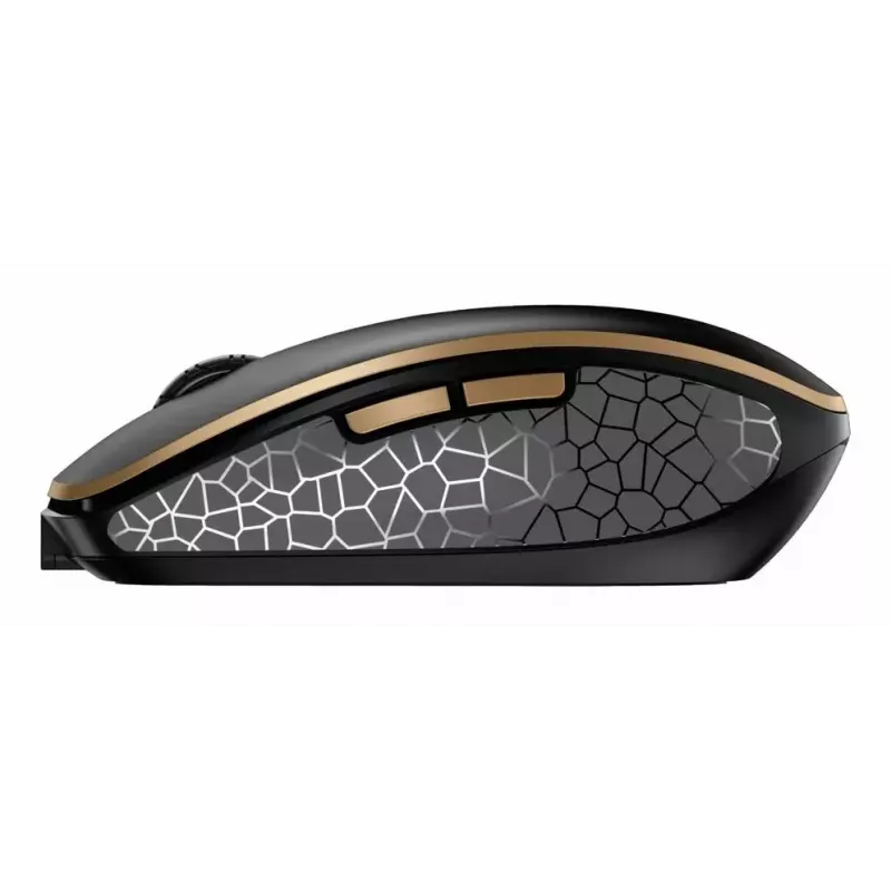 Cherry DW 9100 Slim Set de teclado y ratón inalámbricos, distribución italiana, negro/bronce