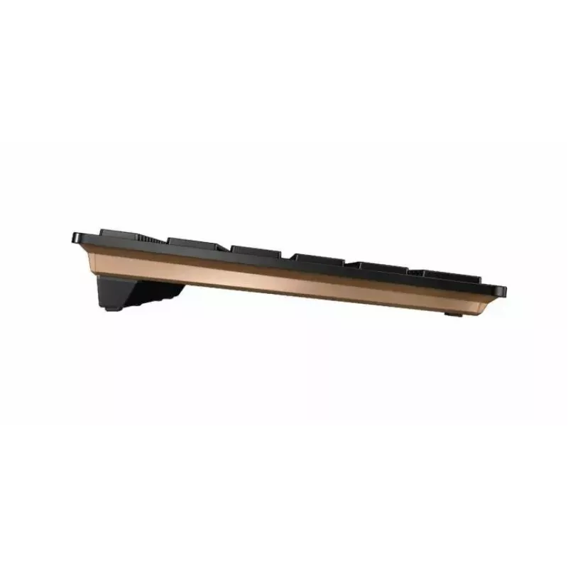 Cherry DW 9100 Slim Set de teclado y ratón inalámbricos, distribución italiana, negro/bronce