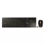 Cherry DW 9100 Slim Set de teclado y ratón inalámbricos, distribución italiana, negro/bronce