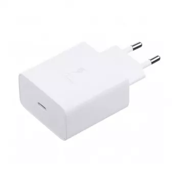 Cargador Samsung 65W PD USB-C TA865W Blanco — Cargador rápido 65 W PD USB-C