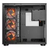 Caja PC semitorre COUGAR FV150 ARGB — Negra, ATX/MicroATX/Mini-ITX, 3x120 mm frontal + 1x120 mm trasero, 2x3,5