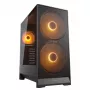 Caja semitorre COUGAR, Airface 180, ARGB, Negra
