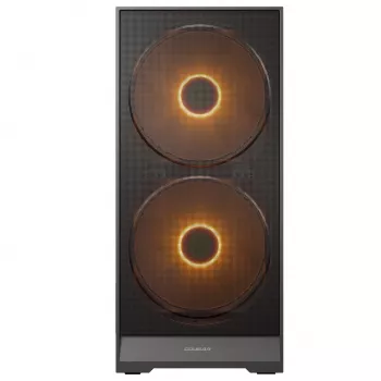Caja semitorre COUGAR, Airface 180, ARGB, Negra